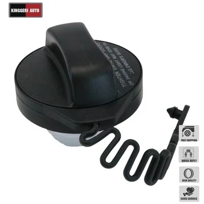 For 2008-15 Land Rover LR2 Fuel Tethered Gas Cap Filler Black LR004085 LR029165 - Imagem 1 de 4