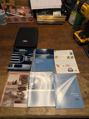 2006 FORD F SUPER DUTY OWNERS MANUAL GUIDE F250 F350 XLT LARIAT KING Case - Image 1 of 3