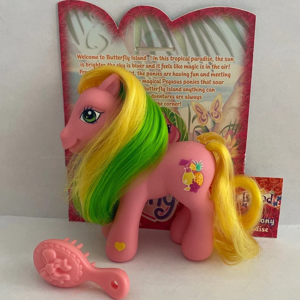 My Little Pony G3 Sunny Scent Pineapple Paradise 2005 Completo Foto 1 de 1