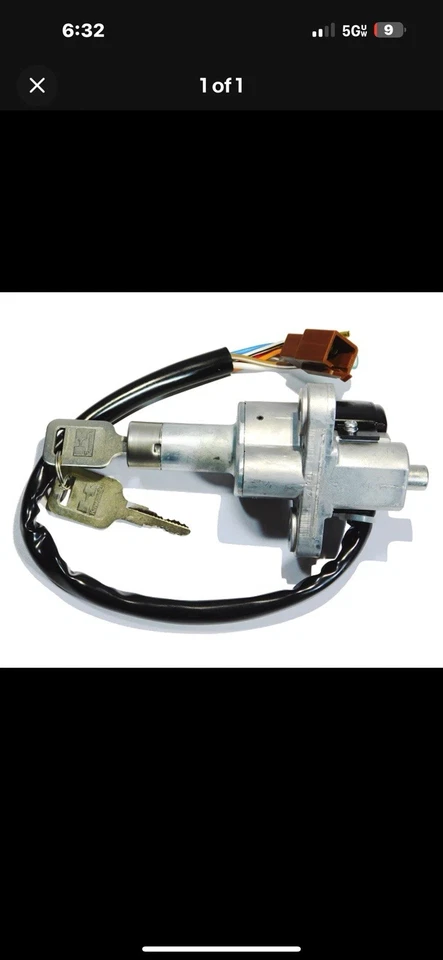 Interruptor de encendido Kawasaki Vulcan 700 750 VN750 1985-2006 con llaves 27005-5052 Foto 1 de 1