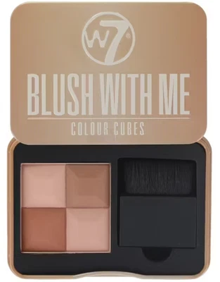 W7 Blush With Me  Palette Cubes /Baby Eye Colour Palette - Cassie Mac - Image 1 of 2