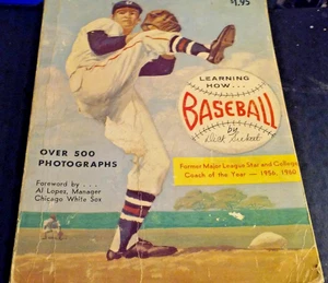 Learning How Baseball 1961-1st edition soft bound book University of Minnesota - Picture 1 of 20