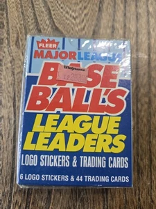Fleer 1988 Major League Baseball's League Leaders. Factory Sealed 44 Cards BSUB1 - Picture 1 of 4