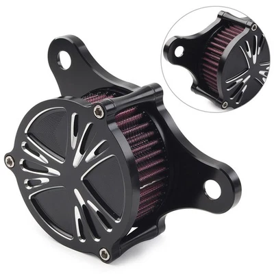 Воздухоочиститель с ЧПУ красный впускной фильтр для Harley Touring Electra Glide Softail FLHT - Изображение 1 из 4