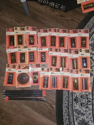 60 ACESSÓRIOS E ADAPTADORES VINTAGE DE MICROFONE DE SOM NOS ATLAS CH-1B AD-10 MAIS - Imagem 1 de 4