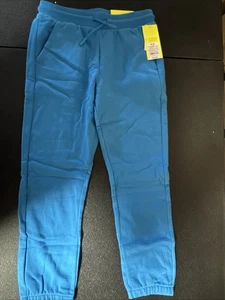 NWT! All In Motion Kids Sweatpants Fleece Royal Blue Joggers  Size M(8) - Picture 1 of 3
