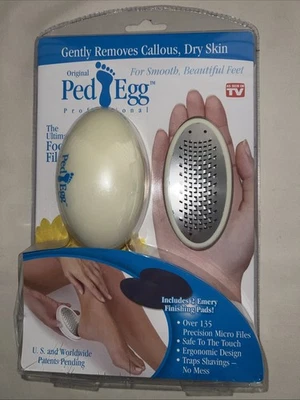 Оригинальная пилка для ног и удаление мозолей на яйцо как показано по телевизору - Изображение 1 из 2