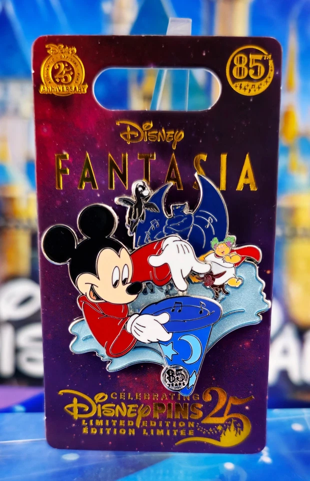 Pin Disney - Hechicero Mickey - Fantasía 85 Aniversario Foto 1 de 1