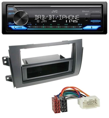 JVC Bluetooth DAB USB MP3 Autoradio für Fiat Sedici, Suzuki SX 4 - Bild 1 von 4