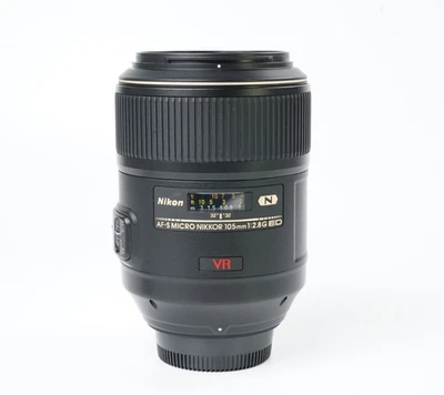 [Exc+] Nikon AF-S VR Micro-NIKKOR 105mm f/2.8G ED Lens #3062A - image 1 of 4