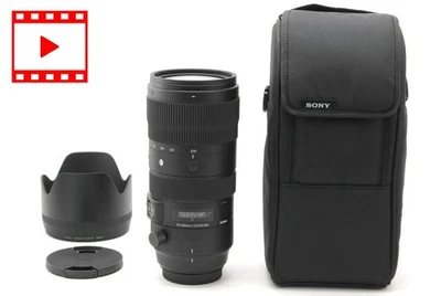 [Top MINT w/Case] Sigma 70-200mm f/2.8 DG OS HSM Sports Canon EOS w/Hood JAPAN - Image 1 of 4
