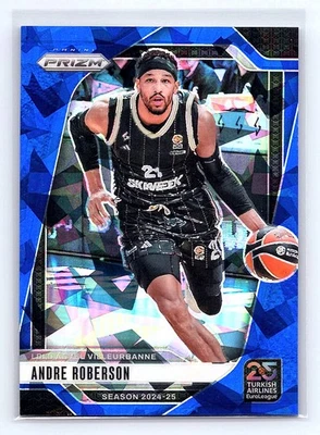 Andre Roberson 2024-25 Panini Prizm EuroLeague #19 Blue Ice Prizms #/125 - Image 1 of 2