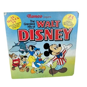 Ronco Records The Greatest Hits Of Walt Disney Vintage 1976 Vinyl Record - Picture 1 of 6