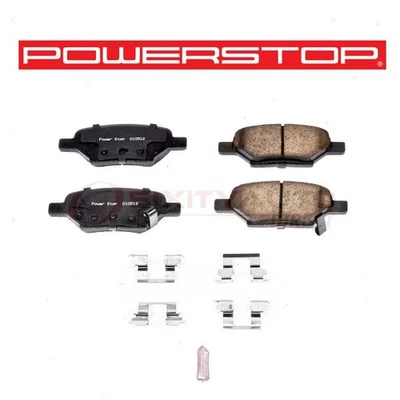 PowerStop Rear Disc Brake Pad & Hardware Kit for 2007-2010 Saturn Aura - qq - Imagem 1 de 4