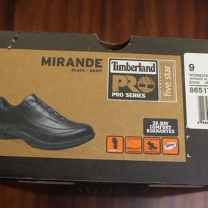 Timberland Pro Mirande Damen-Slipper Leder-Clog Größe 9 #86157 rutschfest - Bild 1 von 4