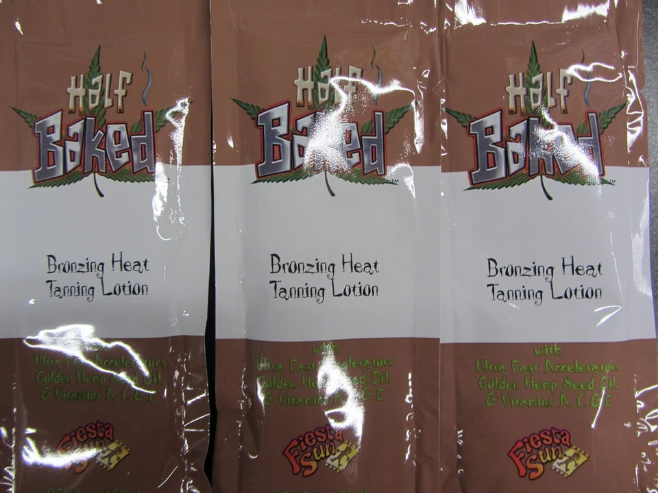 5 PAQUETES FIESTA SOL MEDIO HORNEADO HORMIGUEO CALIENTE BRONCEADOR LOCIÓN BRONCEADORA Foto 1 de 1
