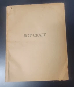 BoyCraft soft cover book- Vintage 1928 Almost antique! whitman publishing co. - Picture 1 of 8