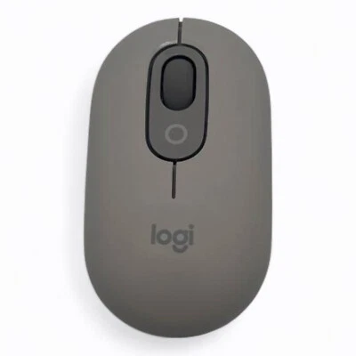 Logitech POP Mouse Wireless Bluetooth Silent Customizable Emojis PC / Mac - Mist - Image 1 of 4