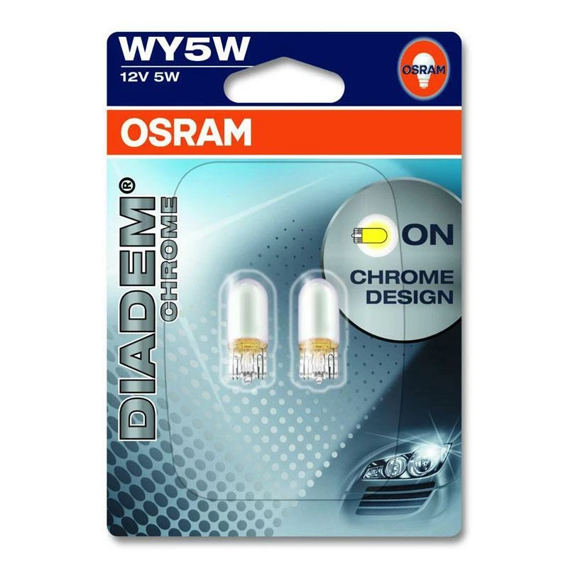 Osram Diadem CHROME Blinkerbirne verchromt WY5W 12V orange  Opel Vectra Signum - Bild 1 von 1