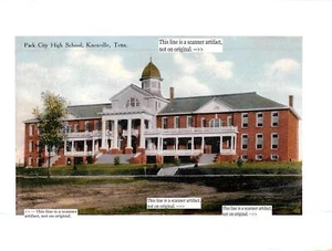 Park City High School Knoxville Tennessee Postcard Large Color REPRINT - Picture 1 of 2