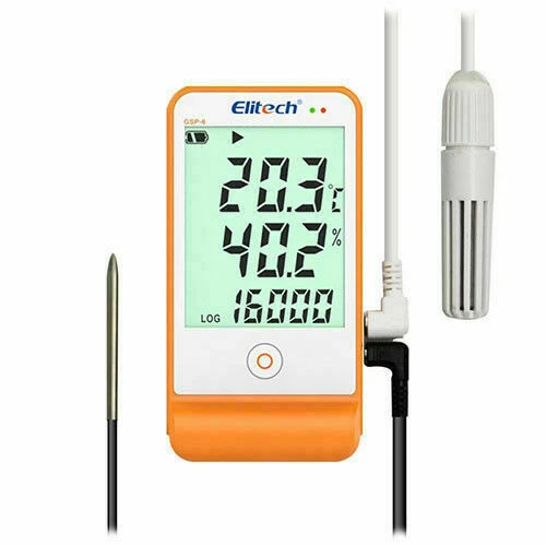 Elitech GSP-6 Temperature and Humidity Data Logger Recorder