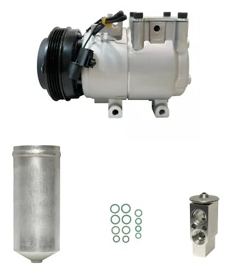 Kit de compressor CA RYC NOVO EM FOLHA EH186 compatível com Kia Spectra 1.8L 2003 - Imagem 1 de 4