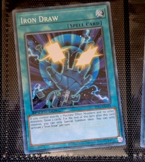 YU-GI-OH!  Iron Draw - STP5-EN029 Near Mint SPEED DUEL - Image 1 of 1