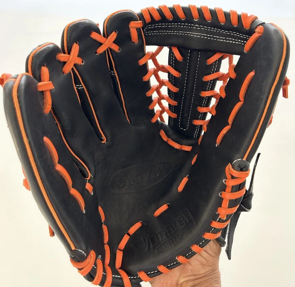 GUANTE LIMPIO Vinci "JUAN NIEVES" Black Fielders LHT 12 pulgadas JUGADOR DE BÉISBOL Foto 1 de 4