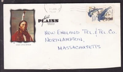 ADVERTISING - HOTEL PLAINS 1964, CHEYENNE, WYOMING (CHIEF LITTLE SHILD) - Image 1 of 2