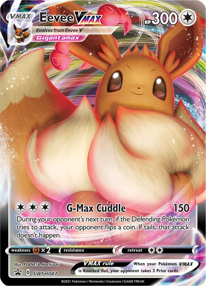 Eevee VMAX SWSH087 SWSH: Sword & Shield Promo Cards