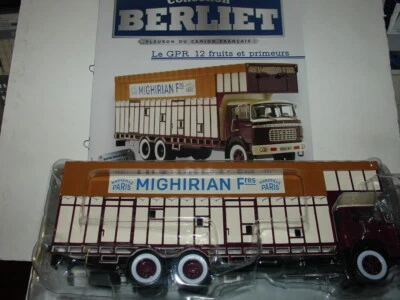 BERLIET  N°6 LE GPR 12  FRUITS ET PRIMEURS - Photo 1/2