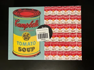 Andy Warhol Campbell's Suppendose 2 in 1 doppelseitiges 500-teiliges Puzzle VERSIEGELT - Bild 1 von 4