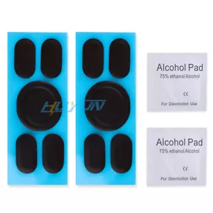 2 Sets Black Rounded Curved Edges Mouse Feet Skates for Logitech G102 Mouse - Picture 1 of 6