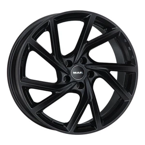LLANTAS MAK KASSEL PARA VOLKSWAGEN JETTA V, VI 8X19 5X114,3 GLOSS BLACK LKQ - Imagen 1 de 4