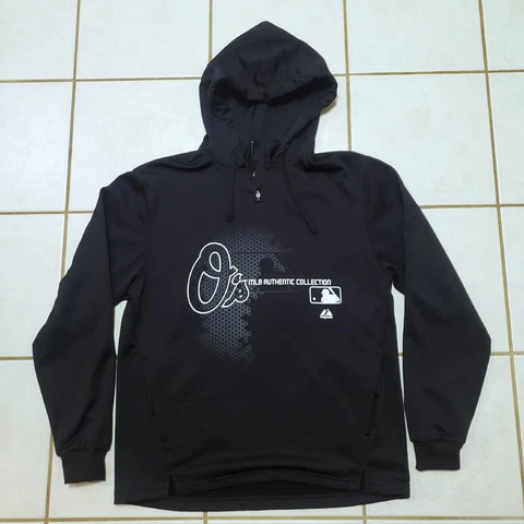 Baltimore Orioles Majestic MLB Authentic Collection 2013 Hoodie Size Medium Cover