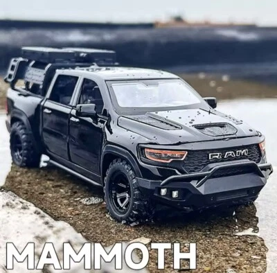 RAM 1000 TRX Mammoth Pickup voiture miniature 1/32 collection cadeau enfant - Photo 1/4