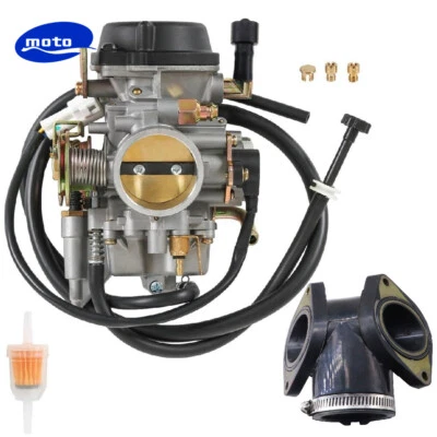 Carburador y colector de admisión para Yamaha Road Star 1600 1700 XV1600 XV1700 Foto 1 de 4