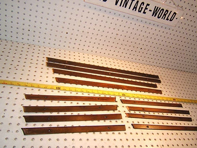 OEM Mercedes 59-67 W111, W112 220S 300SE SEDANES solo 4 puertas interior madera 12 cubiertas Foto 1 de 4