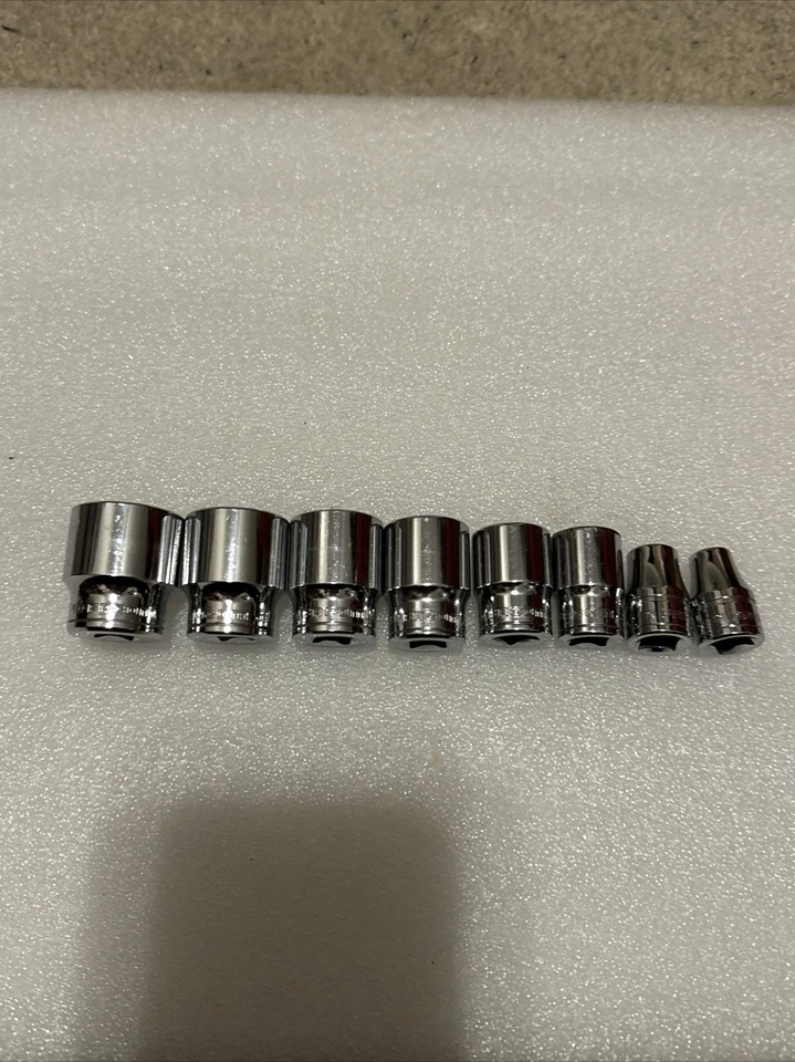 Facom Tools 3/8 Drive SAE Sockets 12 Point X8 - Image 1 of 4