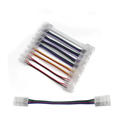 2/3/4/5/6Pin JOINER ADAPTOR clip Connector For WS2811 WS2812B RGB CCT led STRIP - Image 1 of 4
