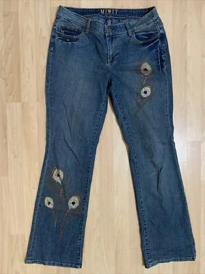 Pantalones de mezclilla para mujer MIXIT talla 10 entrepierna 33" Foto 1 de 4