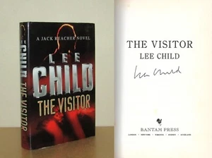Lee Child - The Visitor (Jack Reacher) - Signed - 1st/1st 2000 First Edition DJ - Picture 1 of 5