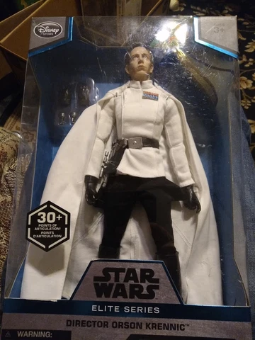 Star Wars Rogue One Director Orson Krennic Disney Elite Premium 10" Figure NRFB Cover
