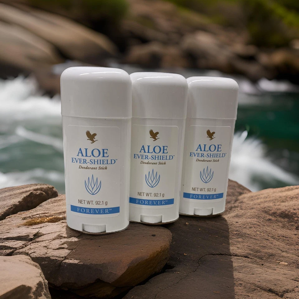 3x Forever Living Aloe Ever-Shield Deostick ohne Aluminium - Bild 1 von 1