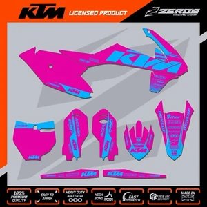 KTM 85 MOTOCROSS GRAPHICS MX KIT CALCOMANÍAS PEGATINAS SX 85 BLOQUE PNK/BLU - Imagen 1 de 3