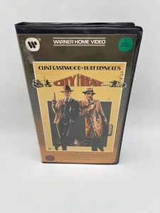 CITY HEAT VHS 1985 Warner Home Video Clamshell Release Burt Reynolds Eastwood - Foto 1 di 4