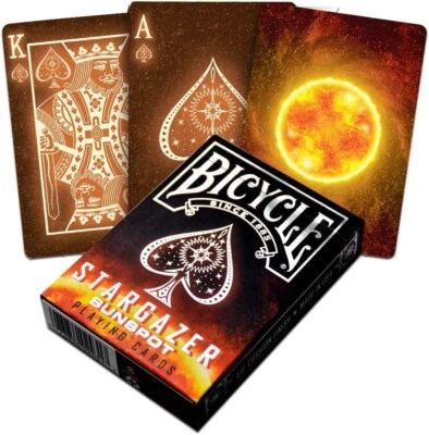 1 MAZO Bicicleta Stargazer Mancha Solar Cartas de Juego ¡ENVÍO GRATUITO A EE. UU.! Mancha solar Foto 1 de 2
