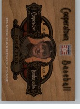 2013 Panini Cooperstown HOF Baseball LUMBERJACKS Trading Cards Pick From List