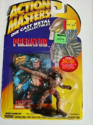 NUEVA FIGURA 1994 Kenner Predator Die Cast Metal Nueva en Caja Action Masters Coleccionables Foto 1 de 3