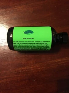 Iron Support Tonic Dr. Sebi inspired similar to Iron Plus Help strengthen immune - Picture 1 of 4